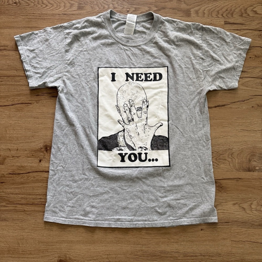 Y2K Get Your Life Together Graphic T Shirt‎ Gray Size Large